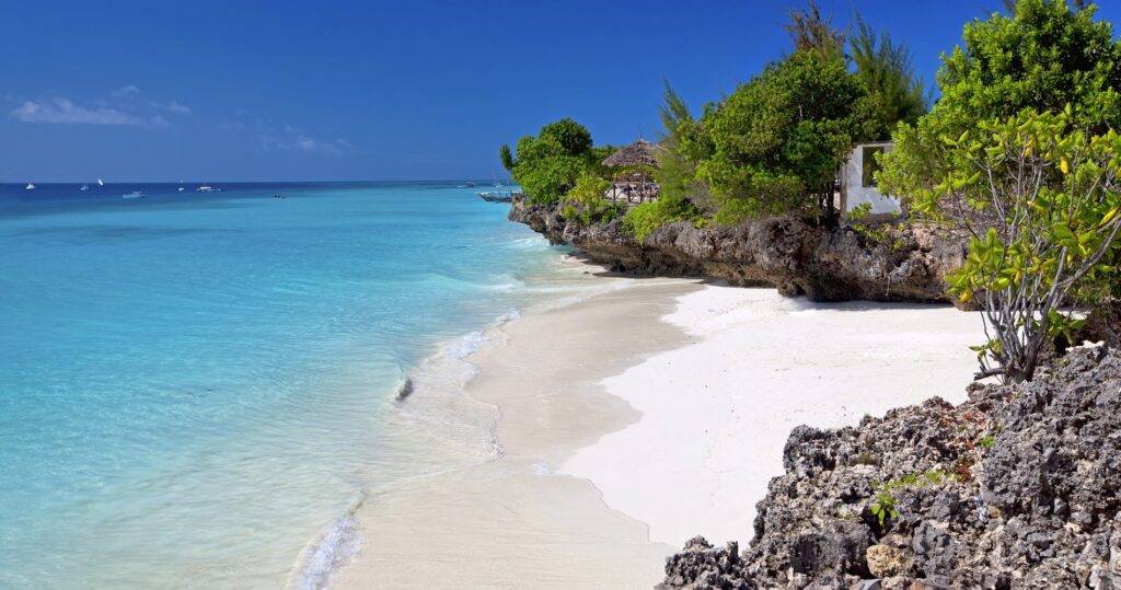 playa de las islas de Tanzania