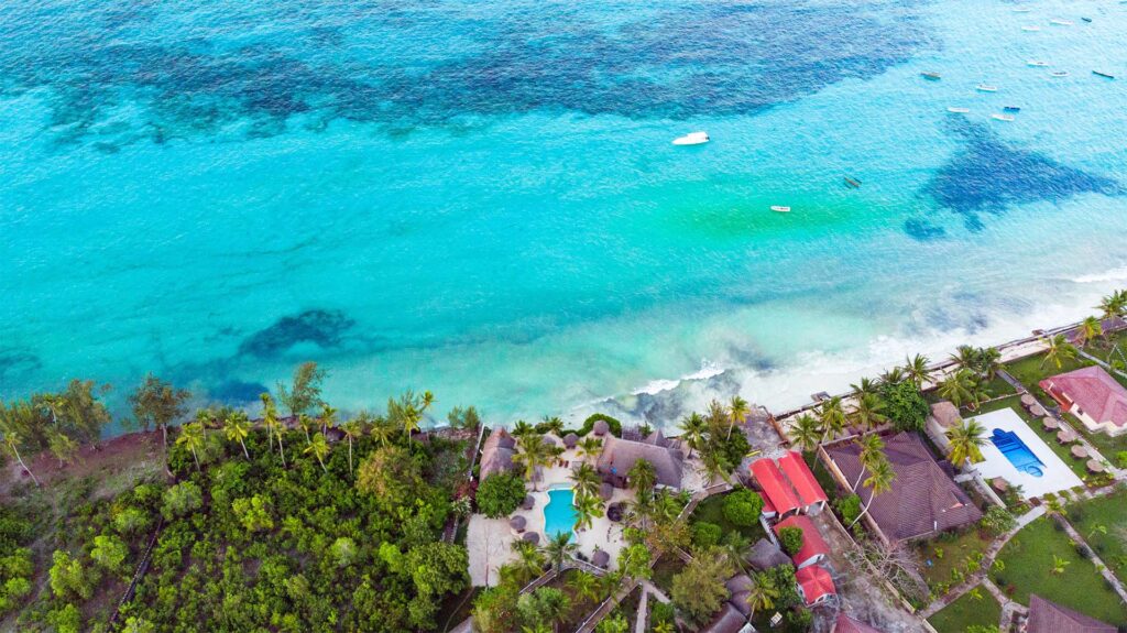 zanzibar island sea shore