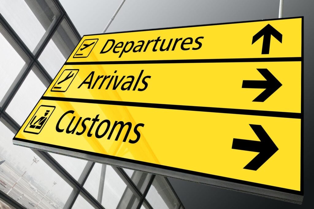 Señales de aeropuerto