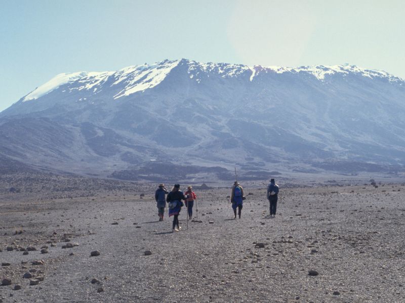 senderos en tanzania